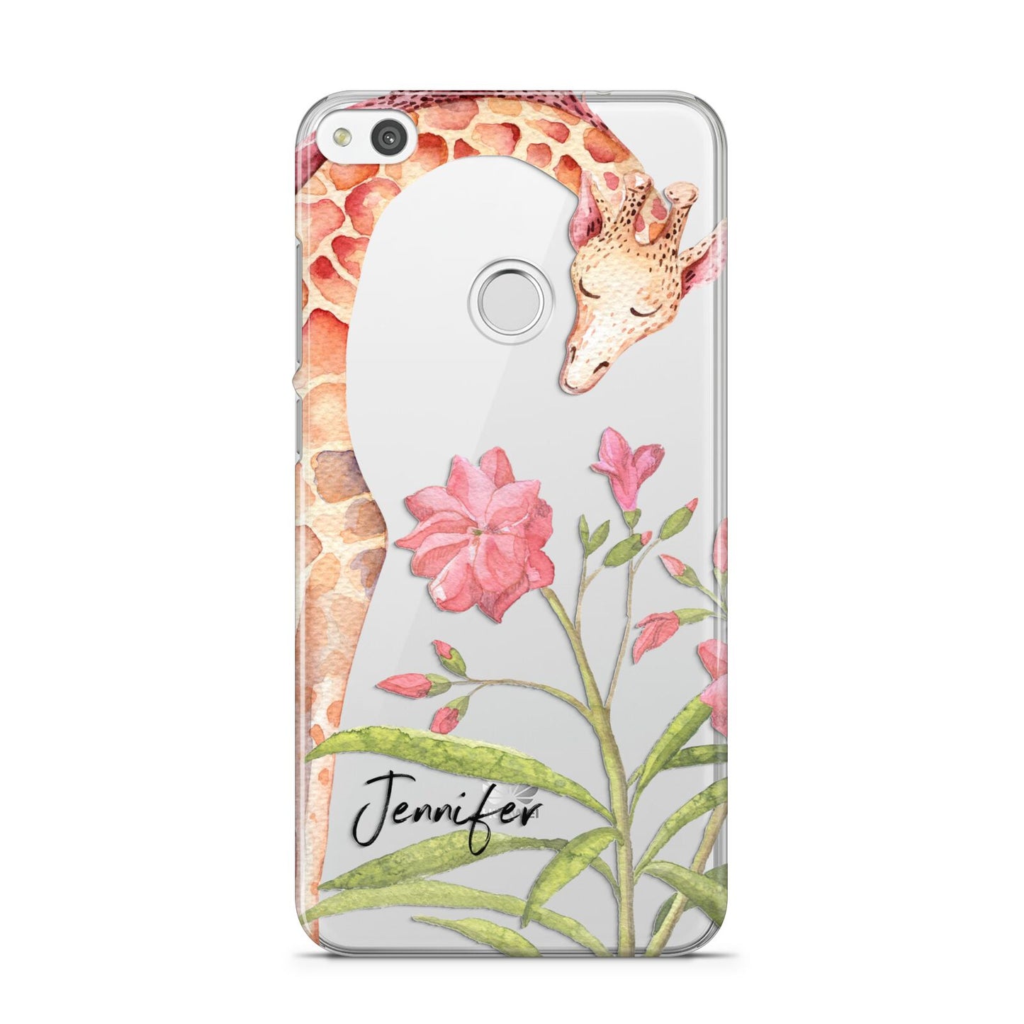 Personalised Giraffe Huawei P8 Lite Case