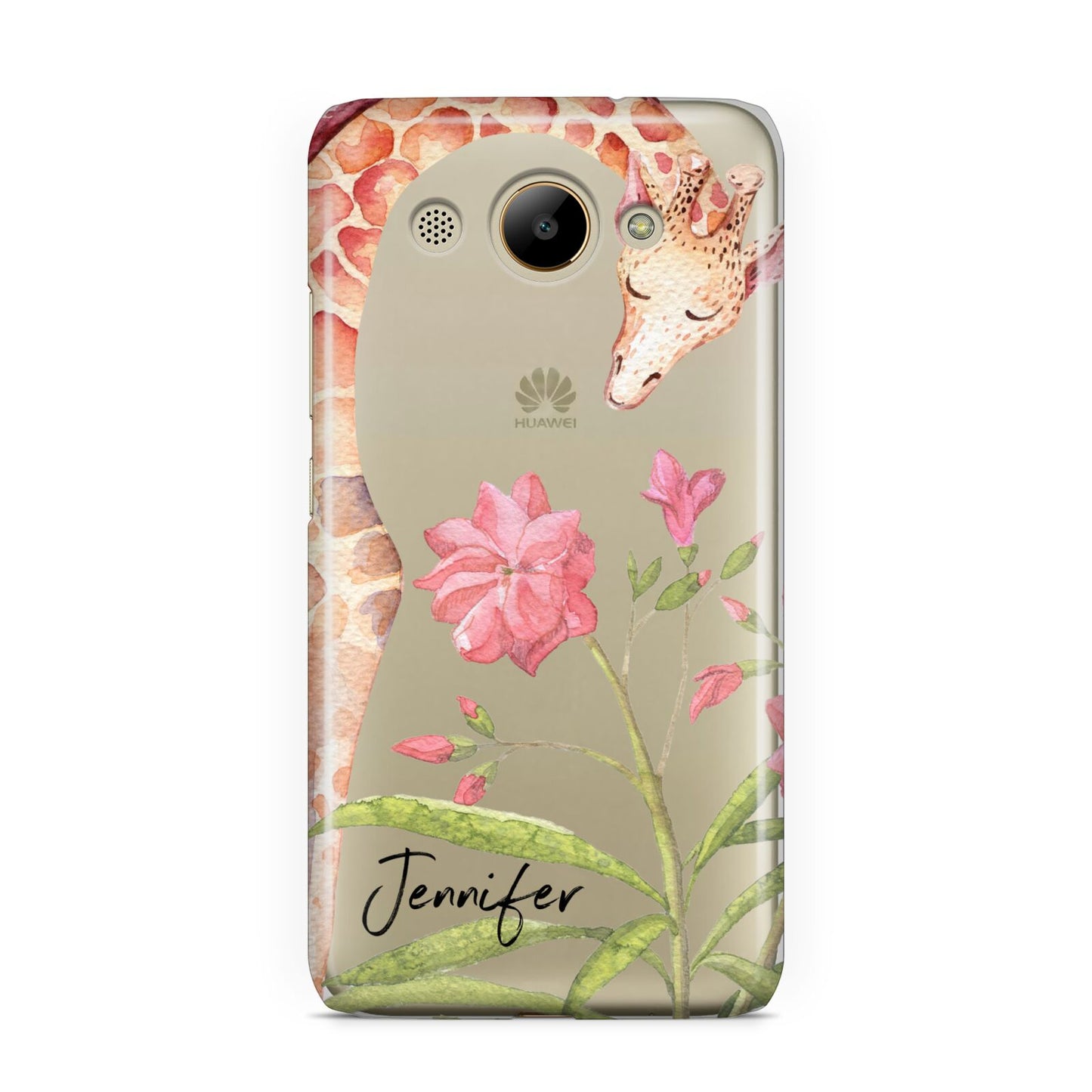 Personalised Giraffe Huawei Y3 2017