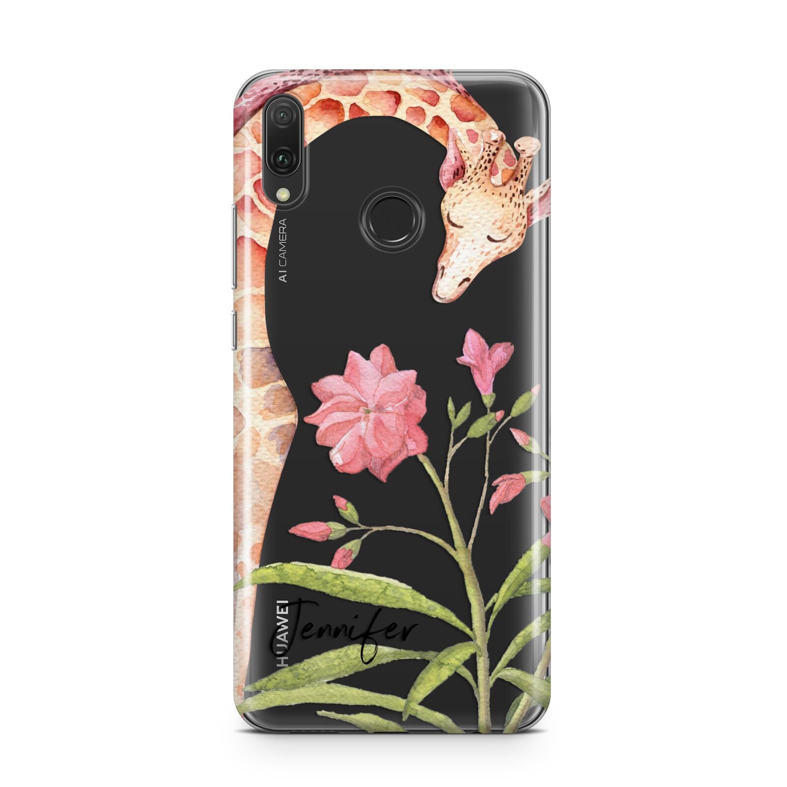 Personalised Giraffe Huawei Y9 2019