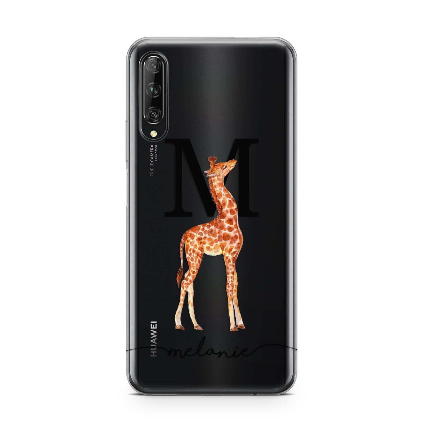 Personalised Giraffe Initial Huawei P Smart Pro 2019