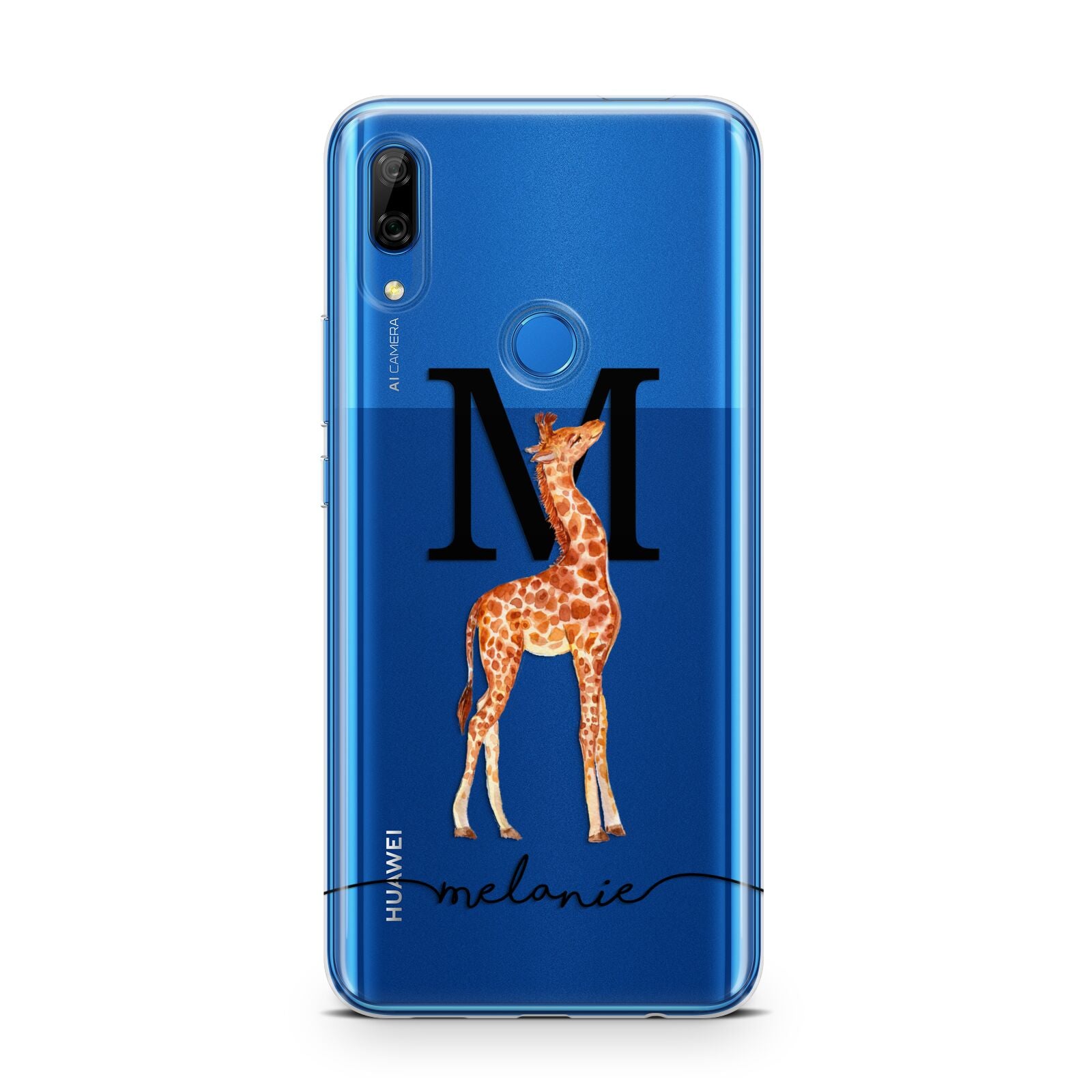 Personalised Giraffe Initial Huawei P Smart Z