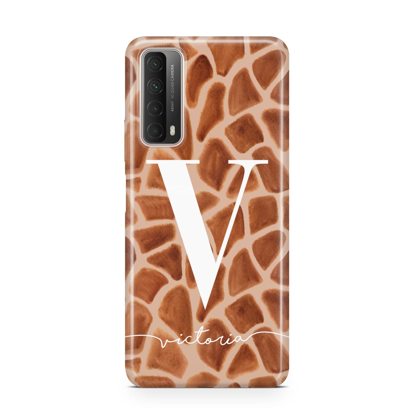 Personalised Giraffe Print Huawei P Smart 2021