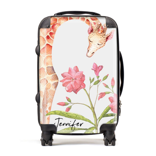 Personalised Giraffe Suitcase