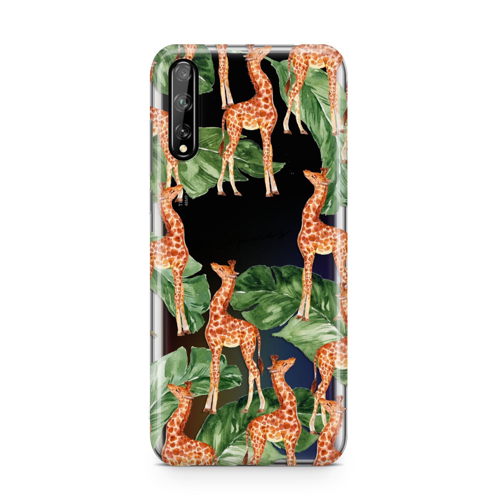 Personalised Giraffes Huawei Enjoy 10s Phone Case