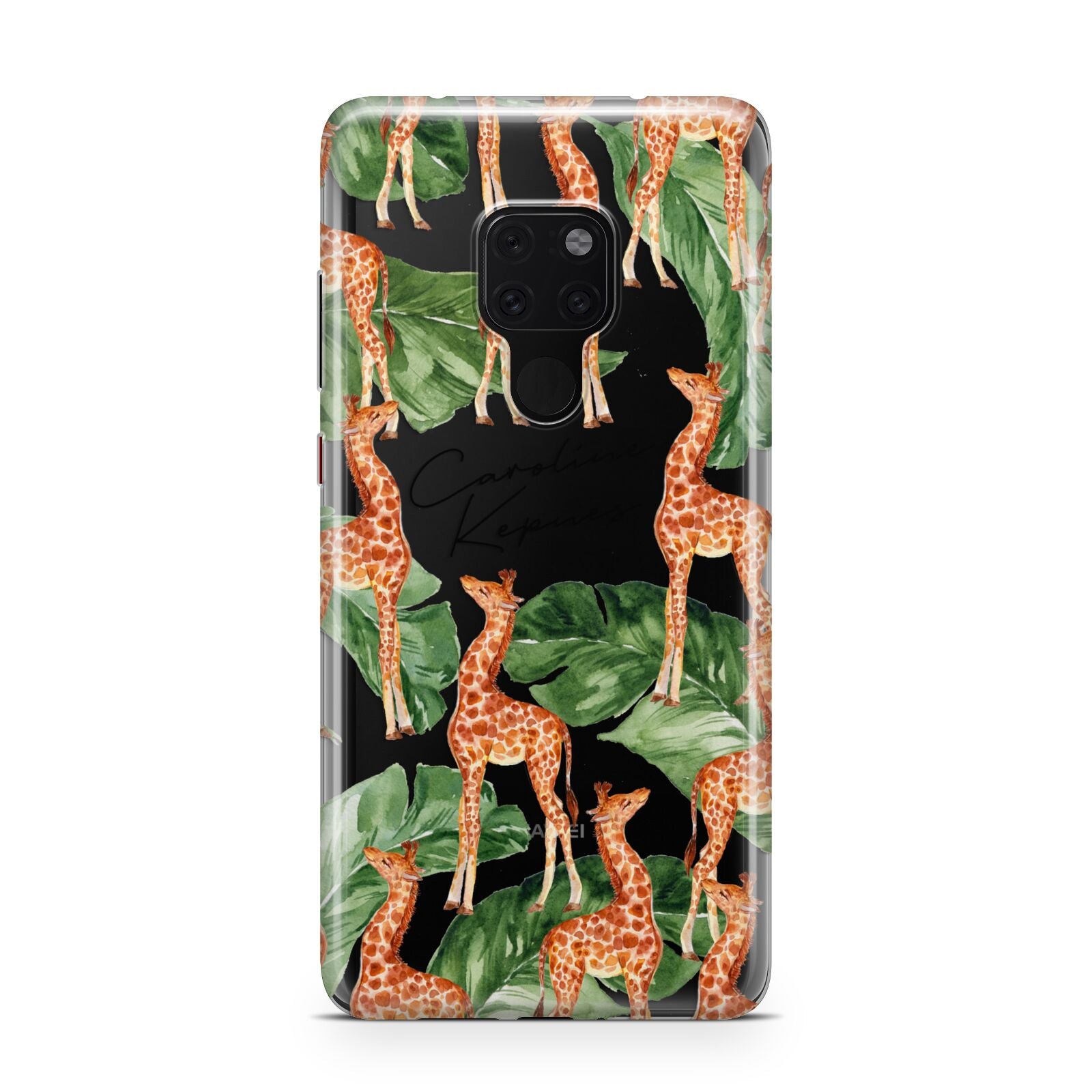 Personalised Giraffes Huawei Mate 20 Phone Case