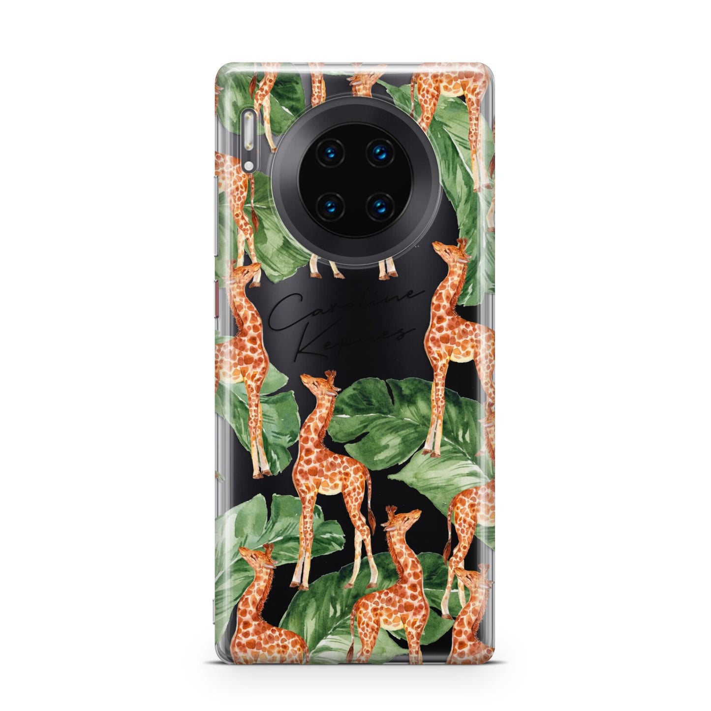 Personalised Giraffes Huawei Mate 30 Pro Phone Case