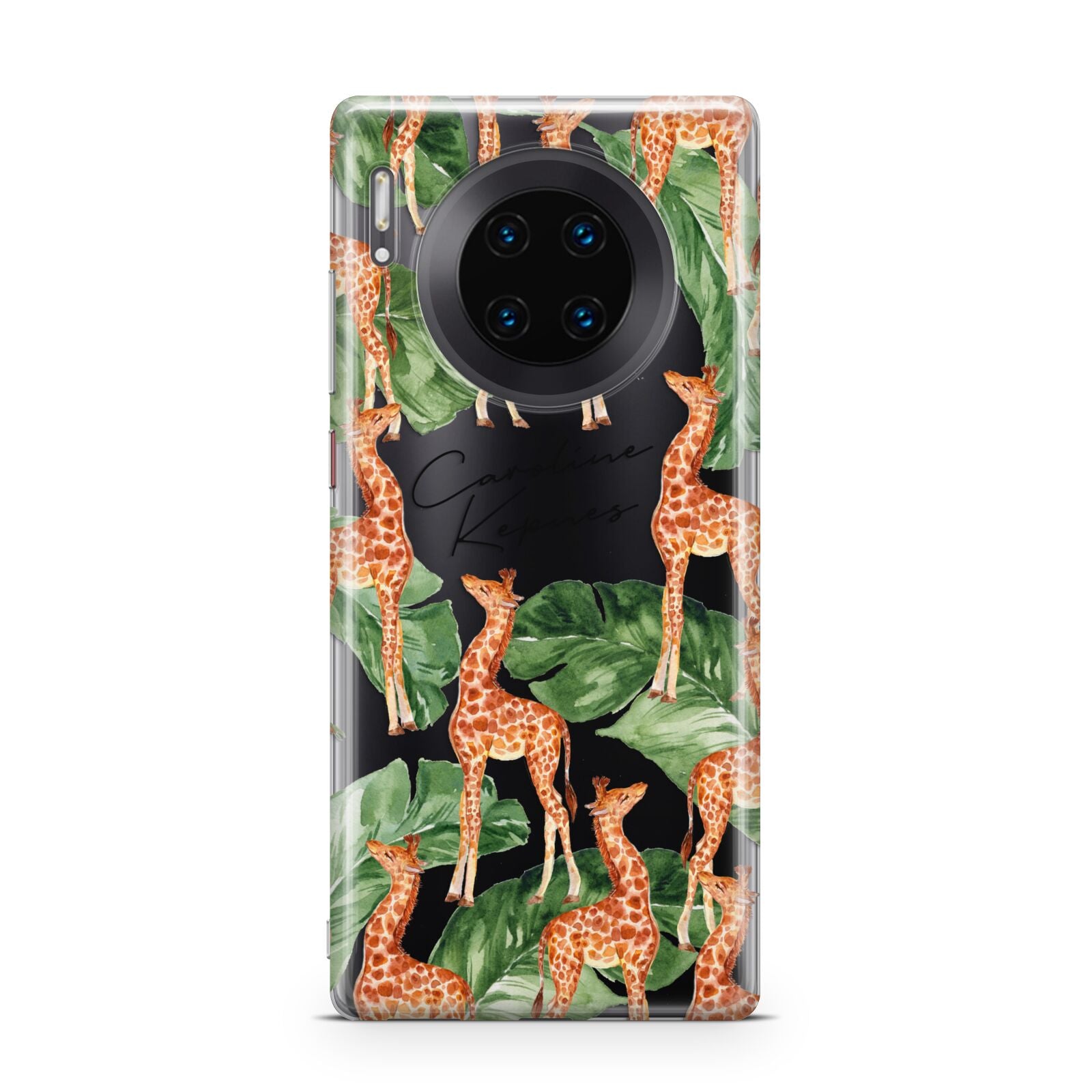 Personalised Giraffes Huawei Mate 30 Pro Phone Case