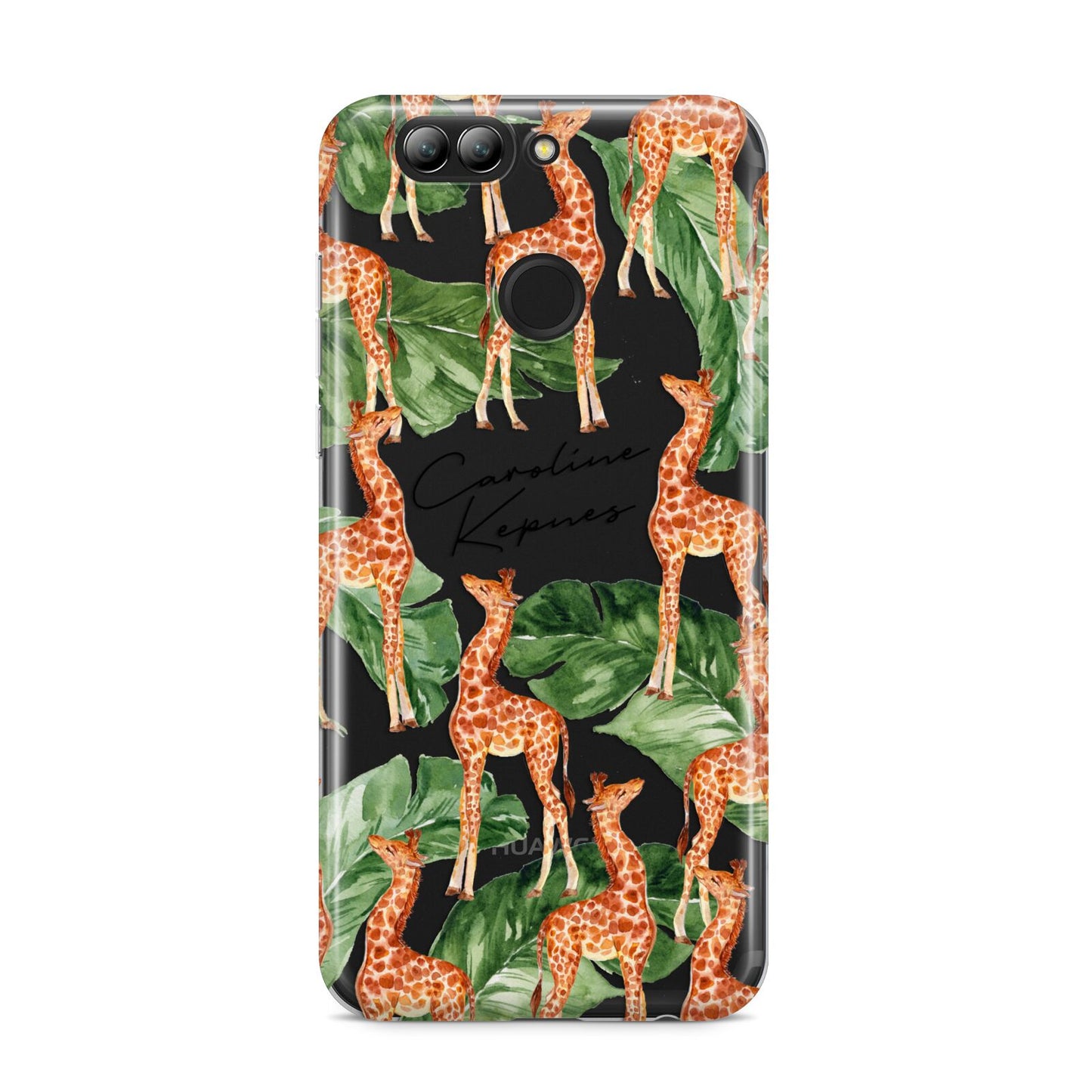 Personalised Giraffes Huawei Nova 2s Phone Case