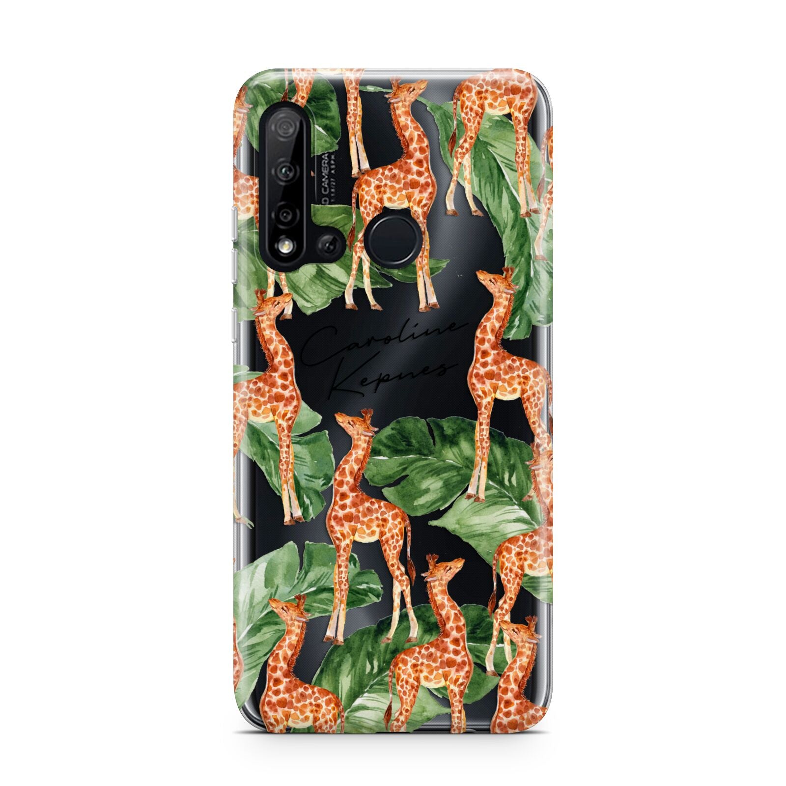 Personalised Giraffes Huawei P20 Lite 5G Phone Case