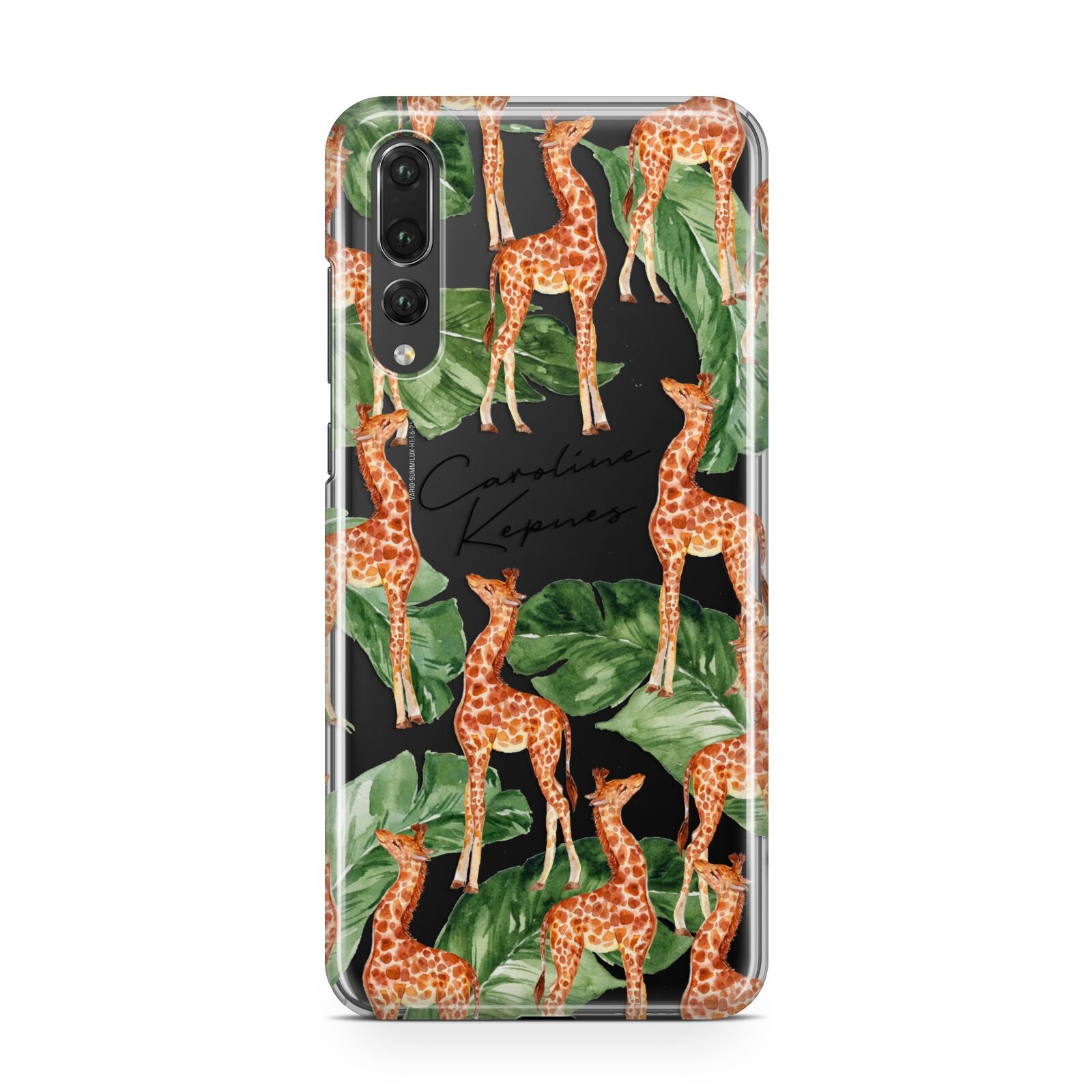 Personalised Giraffes Huawei P20 Pro Phone Case