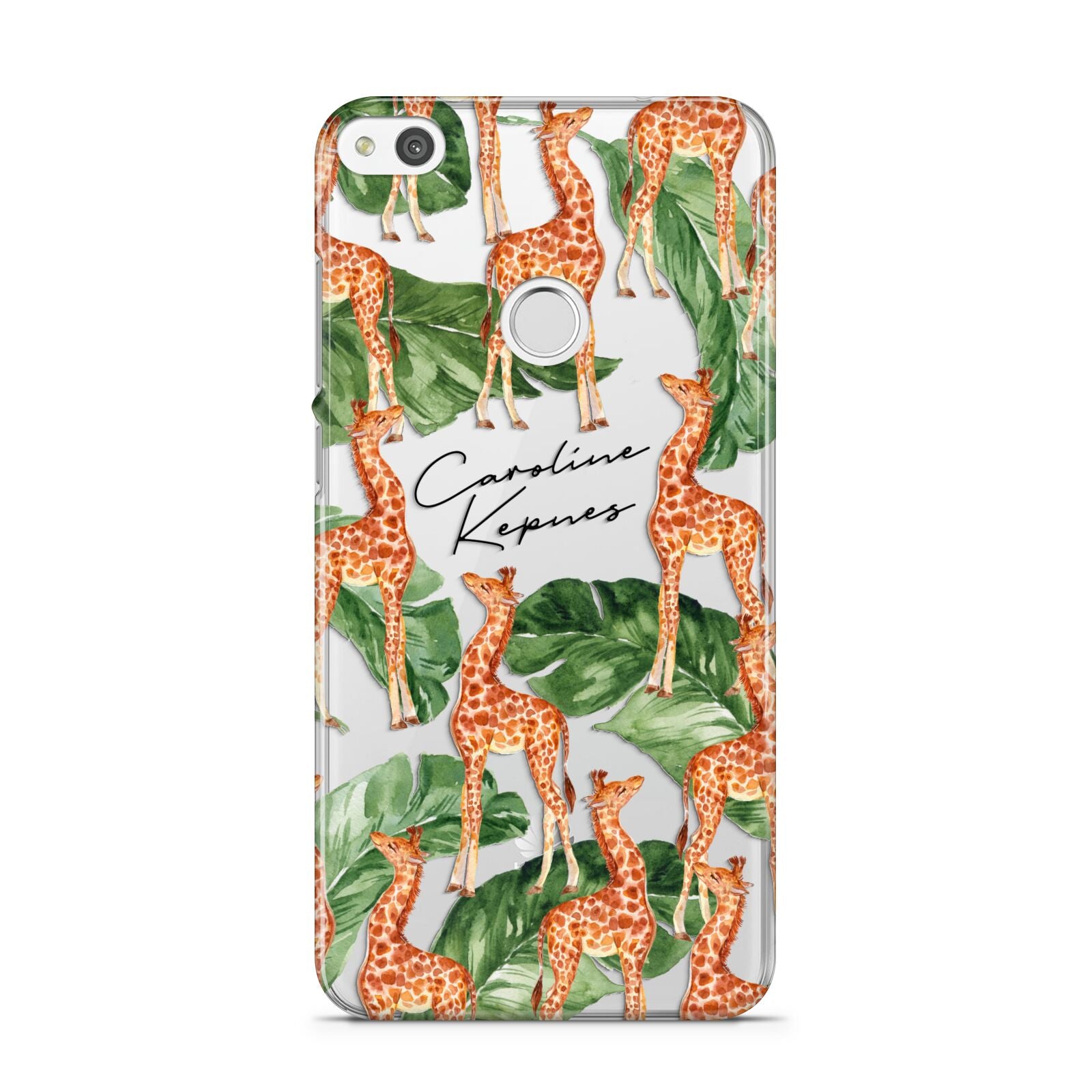 Personalised Giraffes Huawei P8 Lite Case