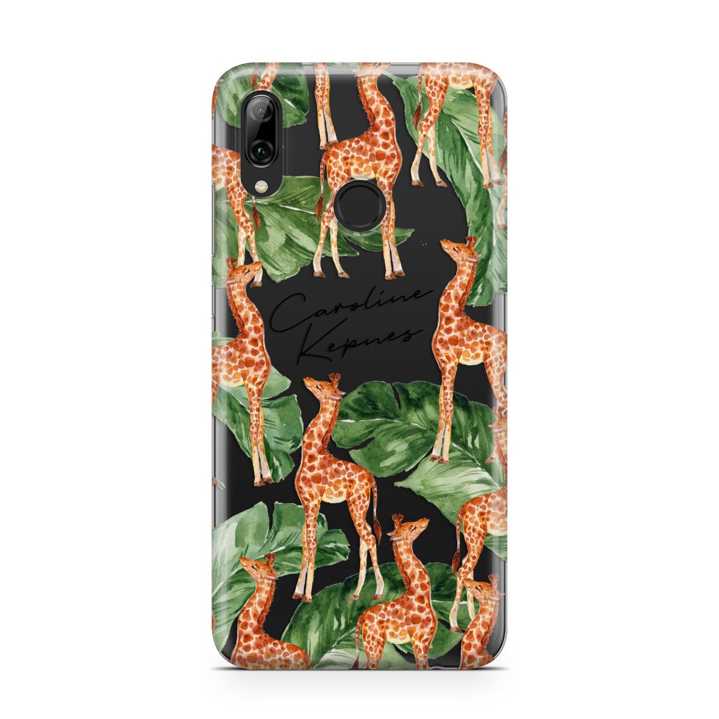 Personalised Giraffes Huawei Y7 2019