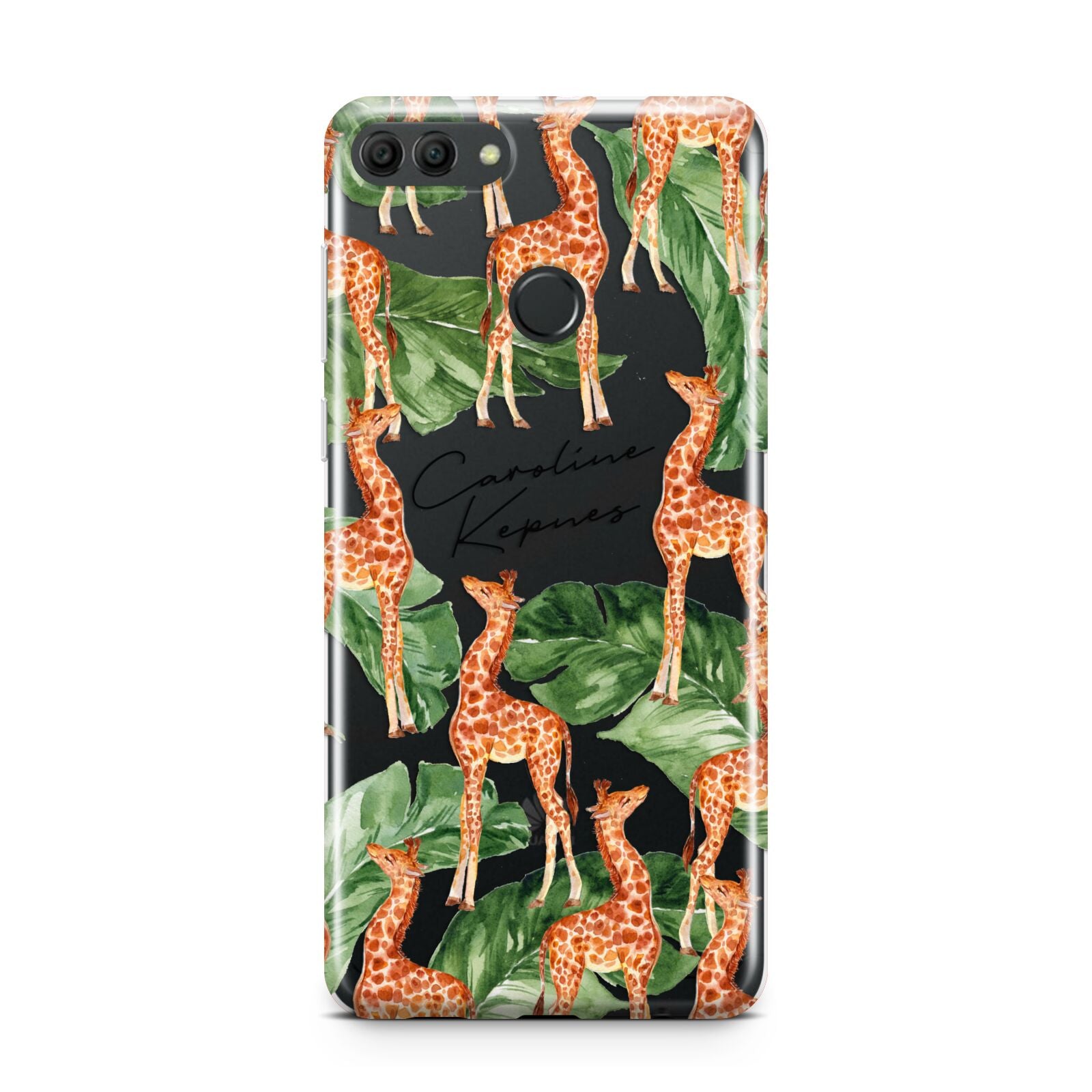 Personalised Giraffes Huawei Y9 2018