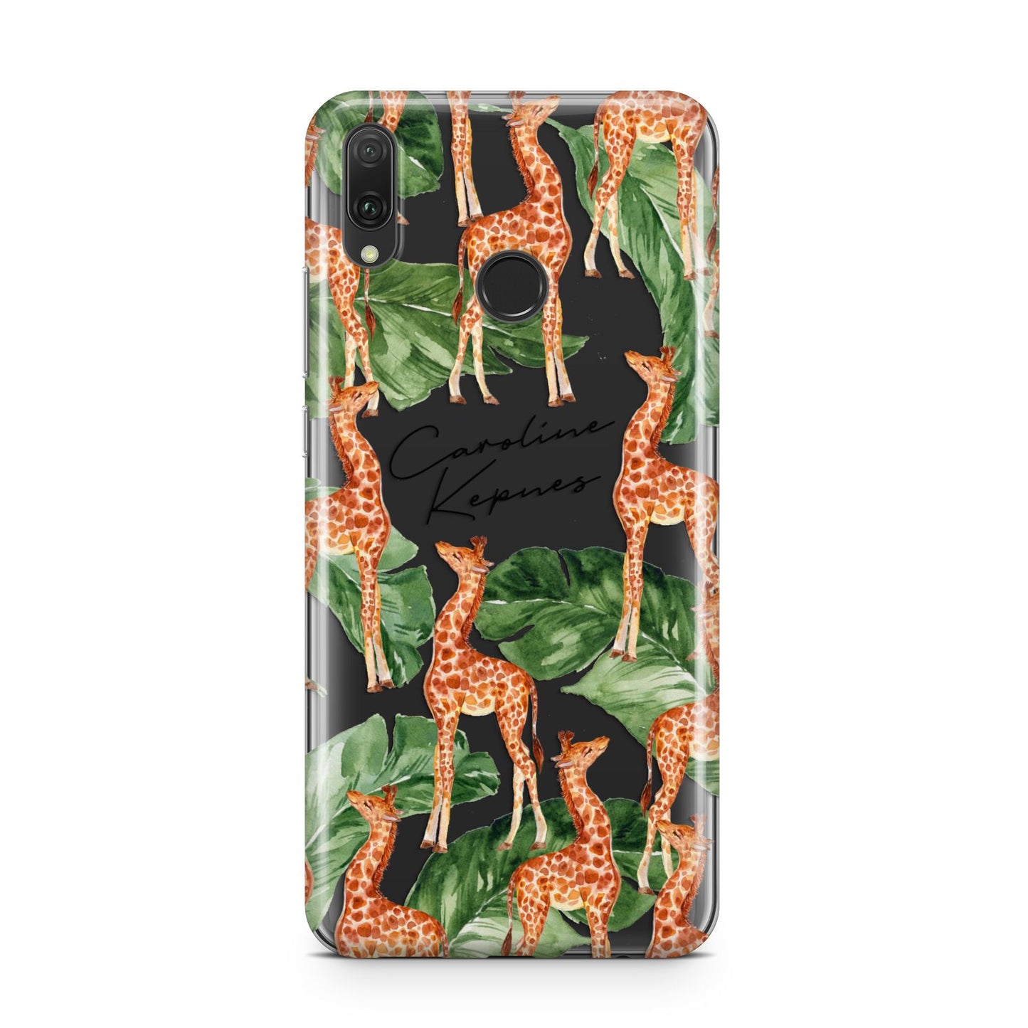 Personalised Giraffes Huawei Y9 2019