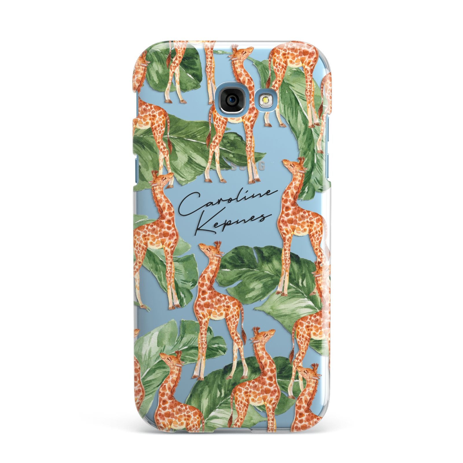 Personalised Giraffes Samsung Galaxy A7 2017 Case