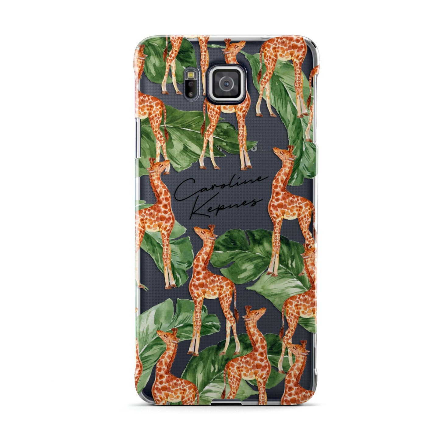 Personalised Giraffes Samsung Galaxy Alpha Case