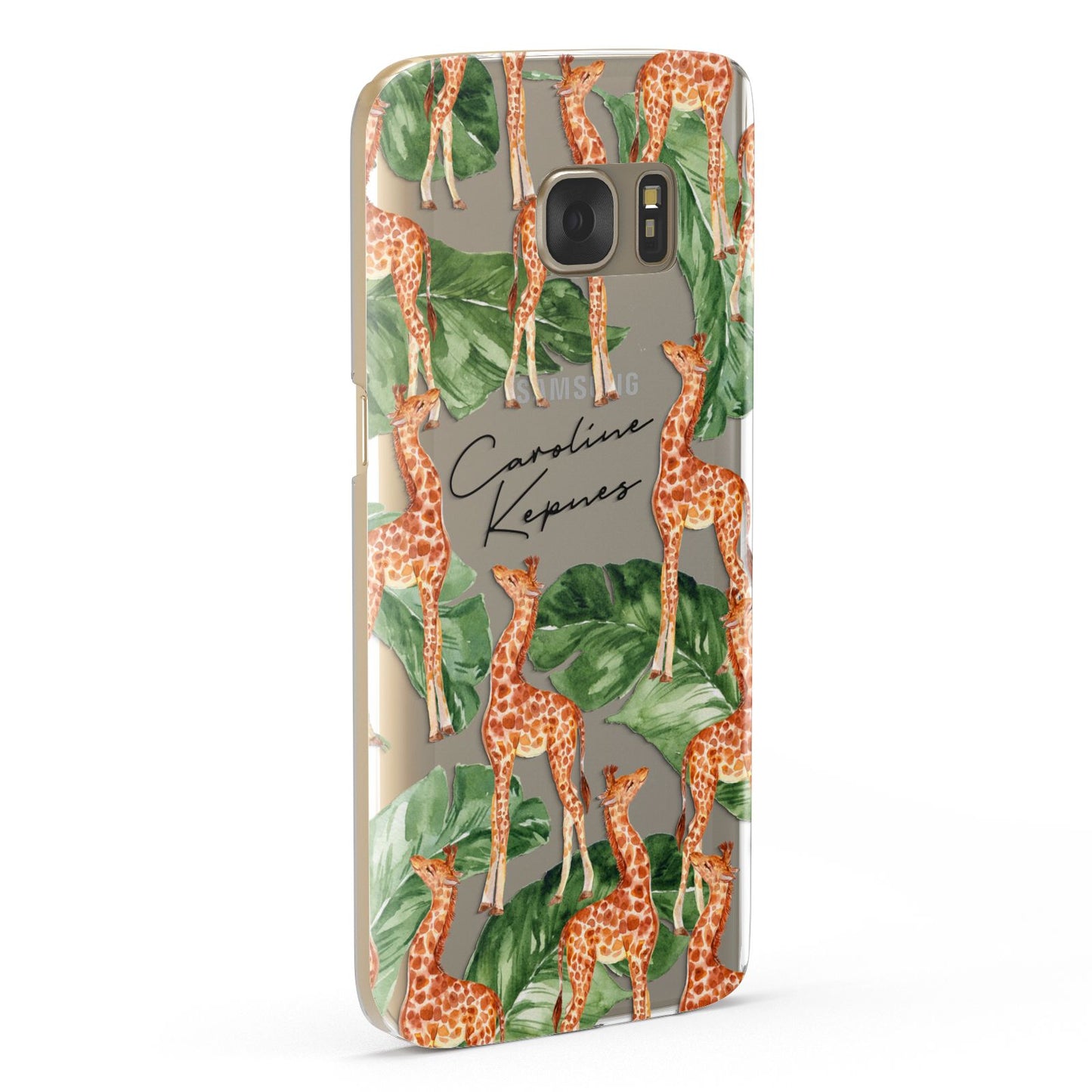 Personalised Giraffes Samsung Galaxy Case Fourty Five Degrees