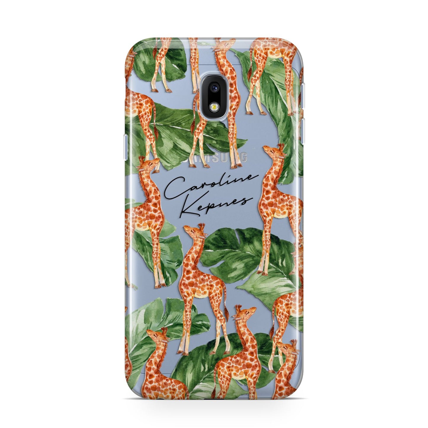 Personalised Giraffes Samsung Galaxy J3 2017 Case