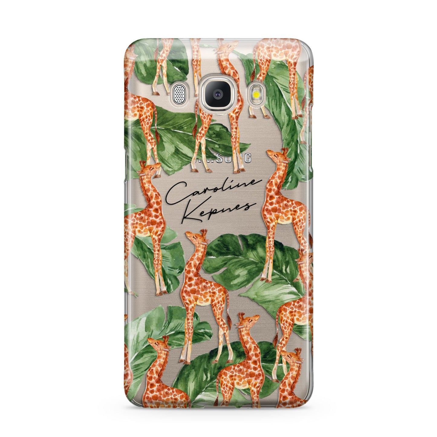 Personalised Giraffes Samsung Galaxy J5 2016 Case