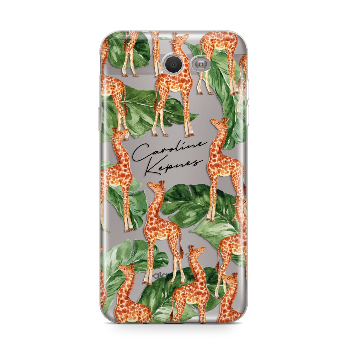 Personalised Giraffes Samsung Galaxy J7 2017 Case