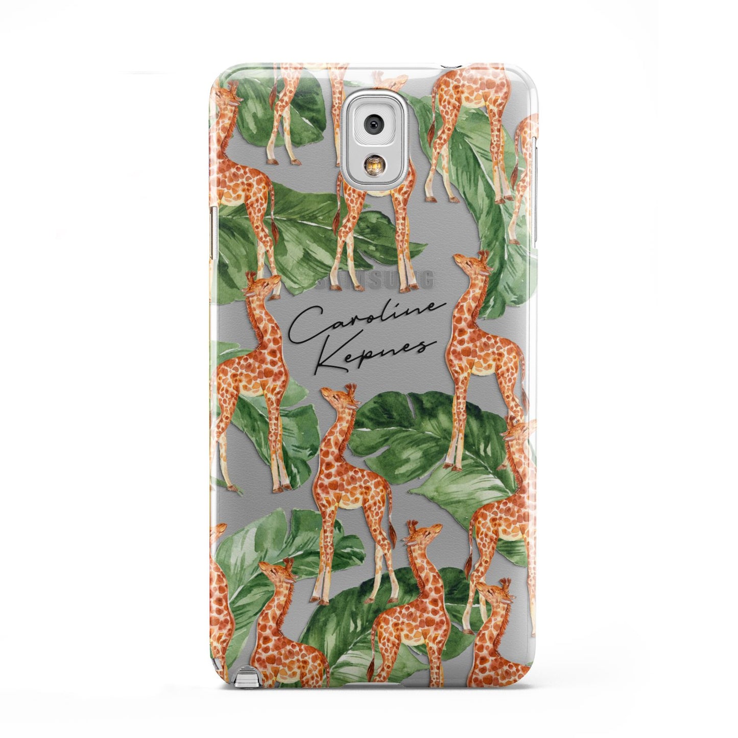 Personalised Giraffes Samsung Galaxy Note 3 Case