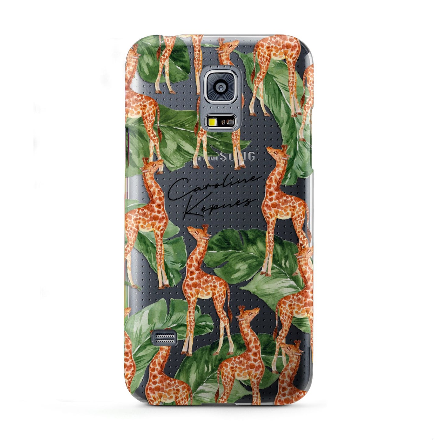 Personalised Giraffes Samsung Galaxy S5 Mini Case