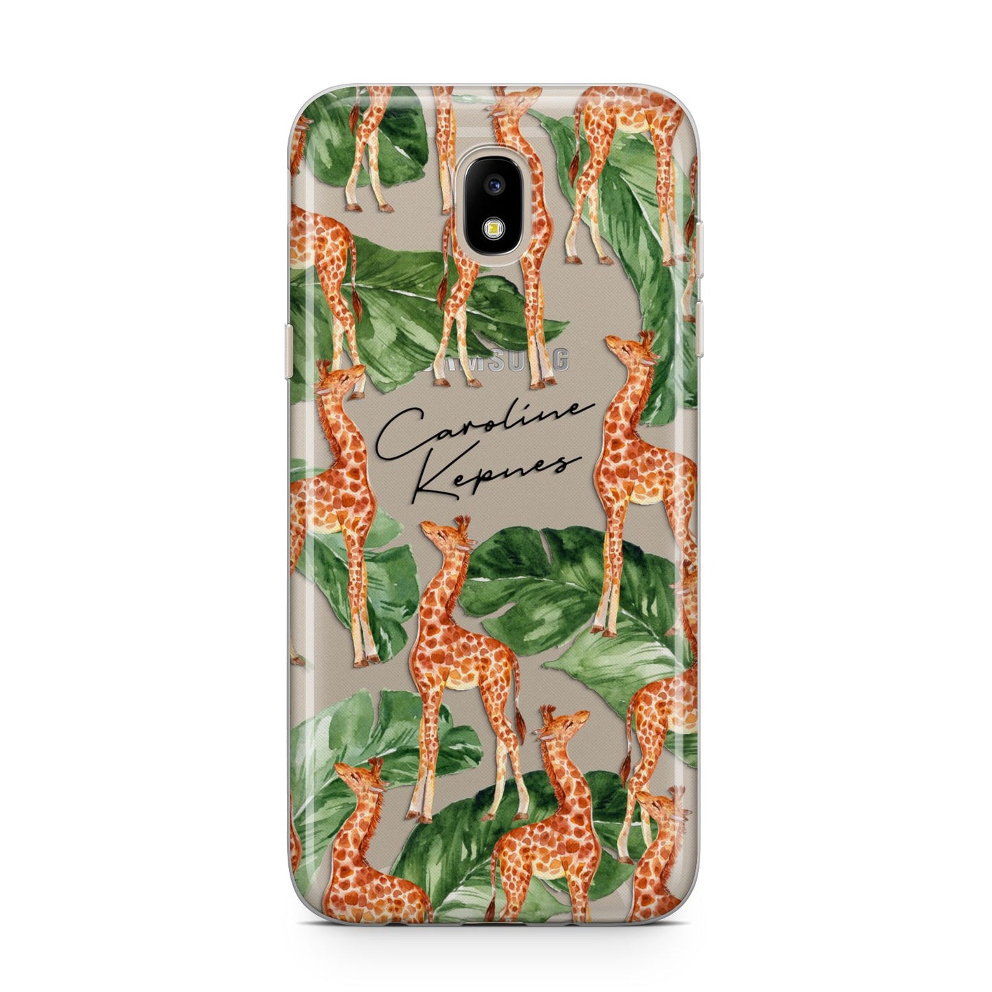 Personalised Giraffes Samsung J5 2017 Case