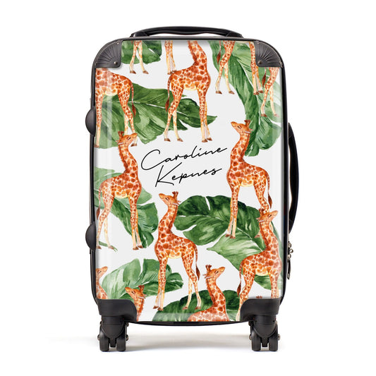 Personalised Giraffes Suitcase