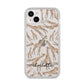 Personalised Giraffes with Name iPhone 14 Plus Clear Tough Case Starlight