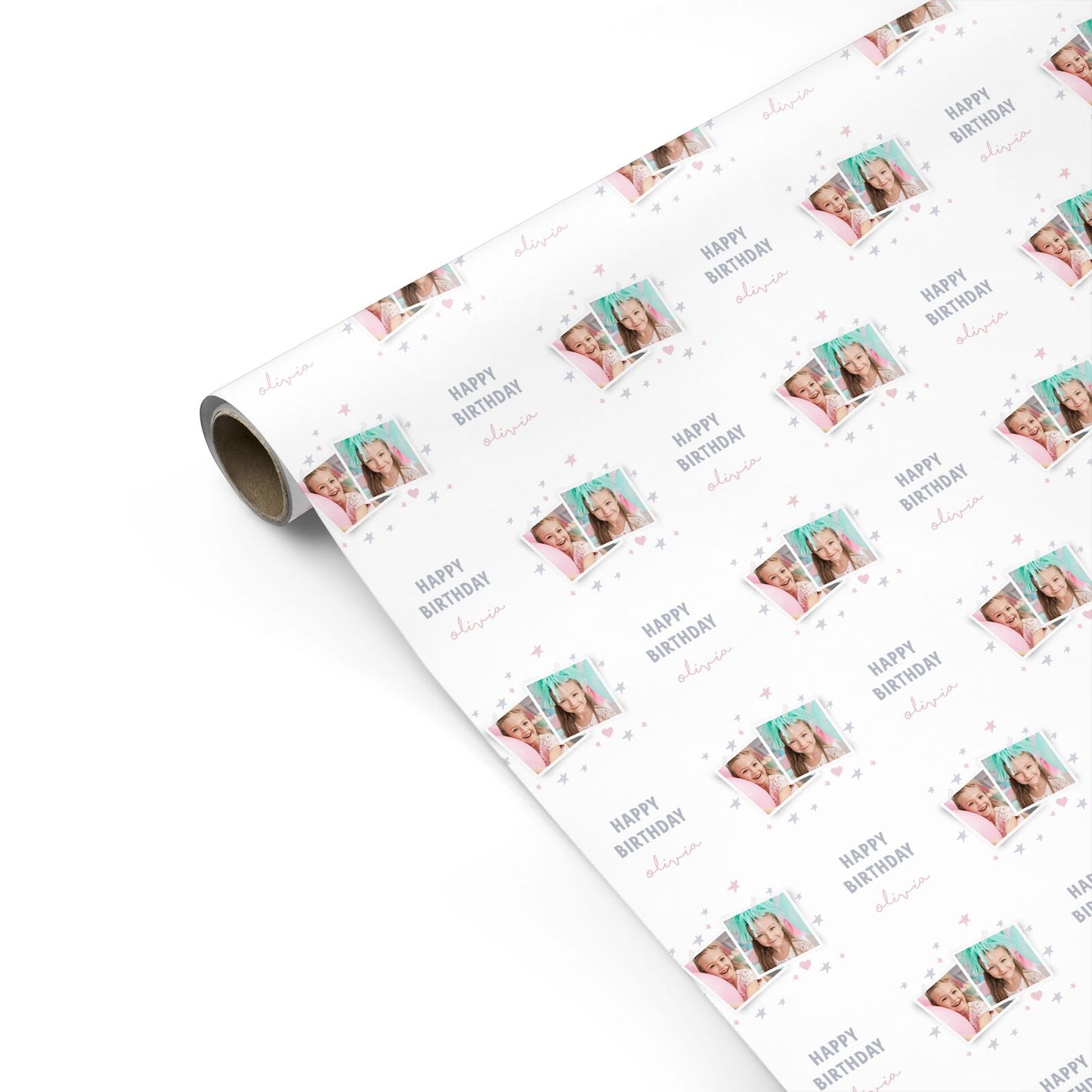 Personalised Girl s Birthday Personalised Gift Wrap