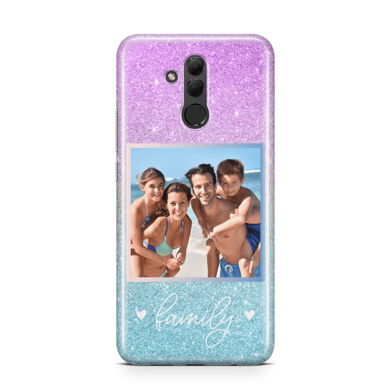 Personalised Glitter Photo Huawei Mate 20 Lite