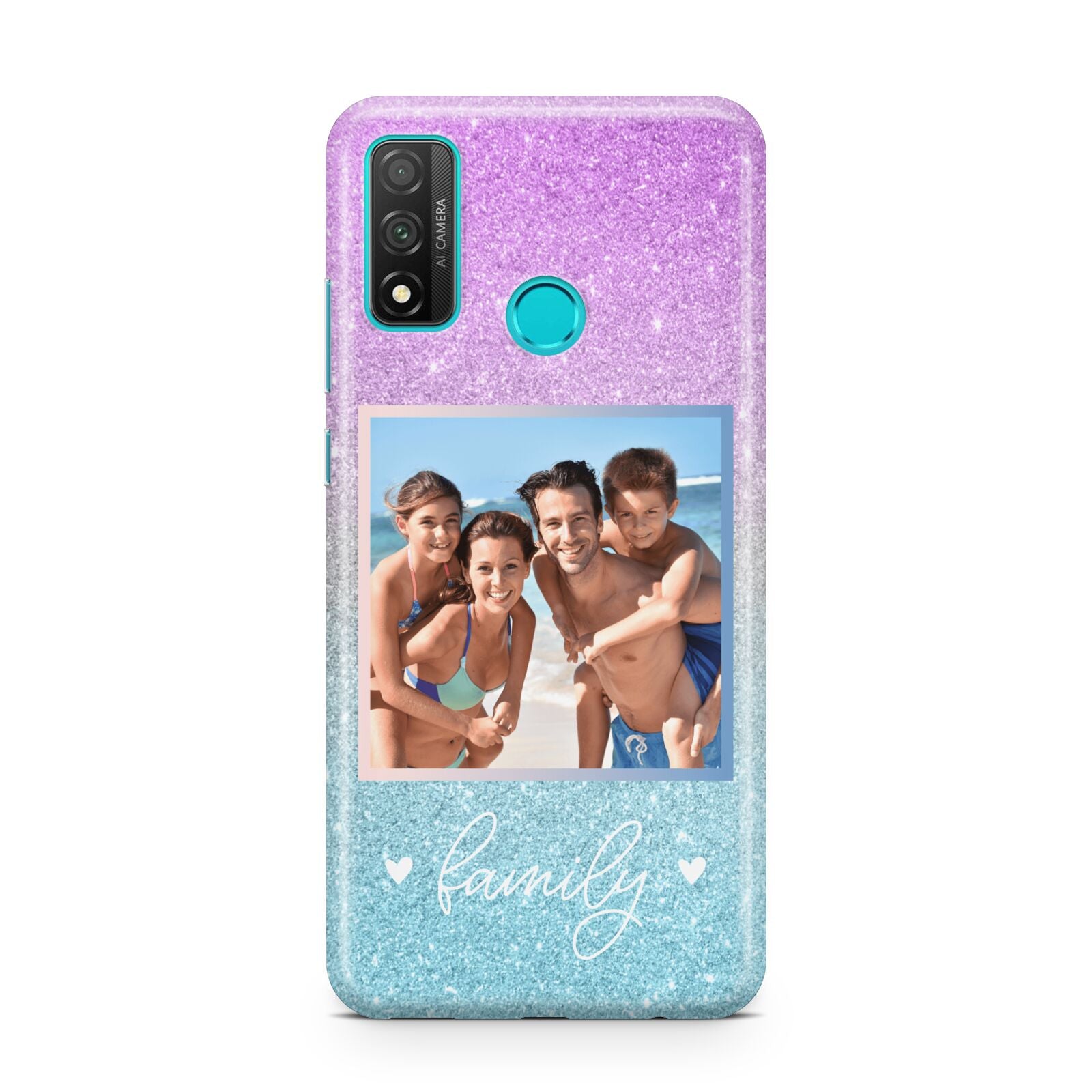 Personalised Glitter Photo Huawei P Smart 2020