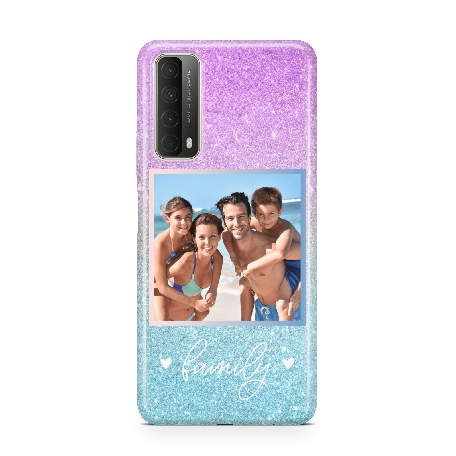 Personalised Glitter Photo Huawei P Smart 2021