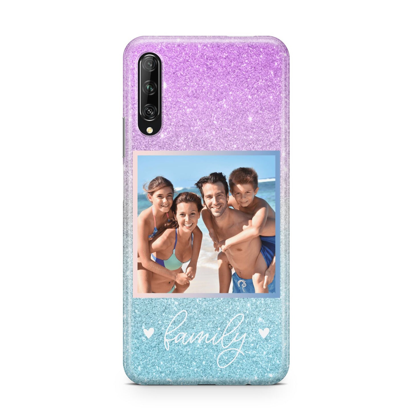 Personalised Glitter Photo Huawei P Smart Pro 2019