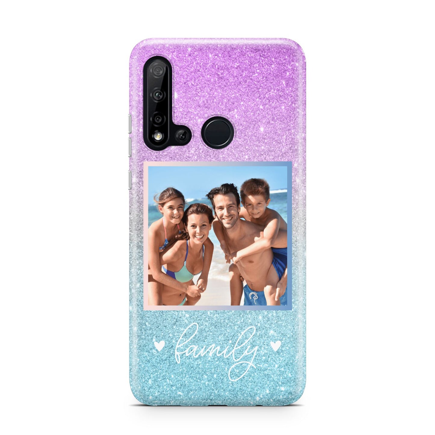 Personalised Glitter Photo Huawei P20 Lite 5G Phone Case