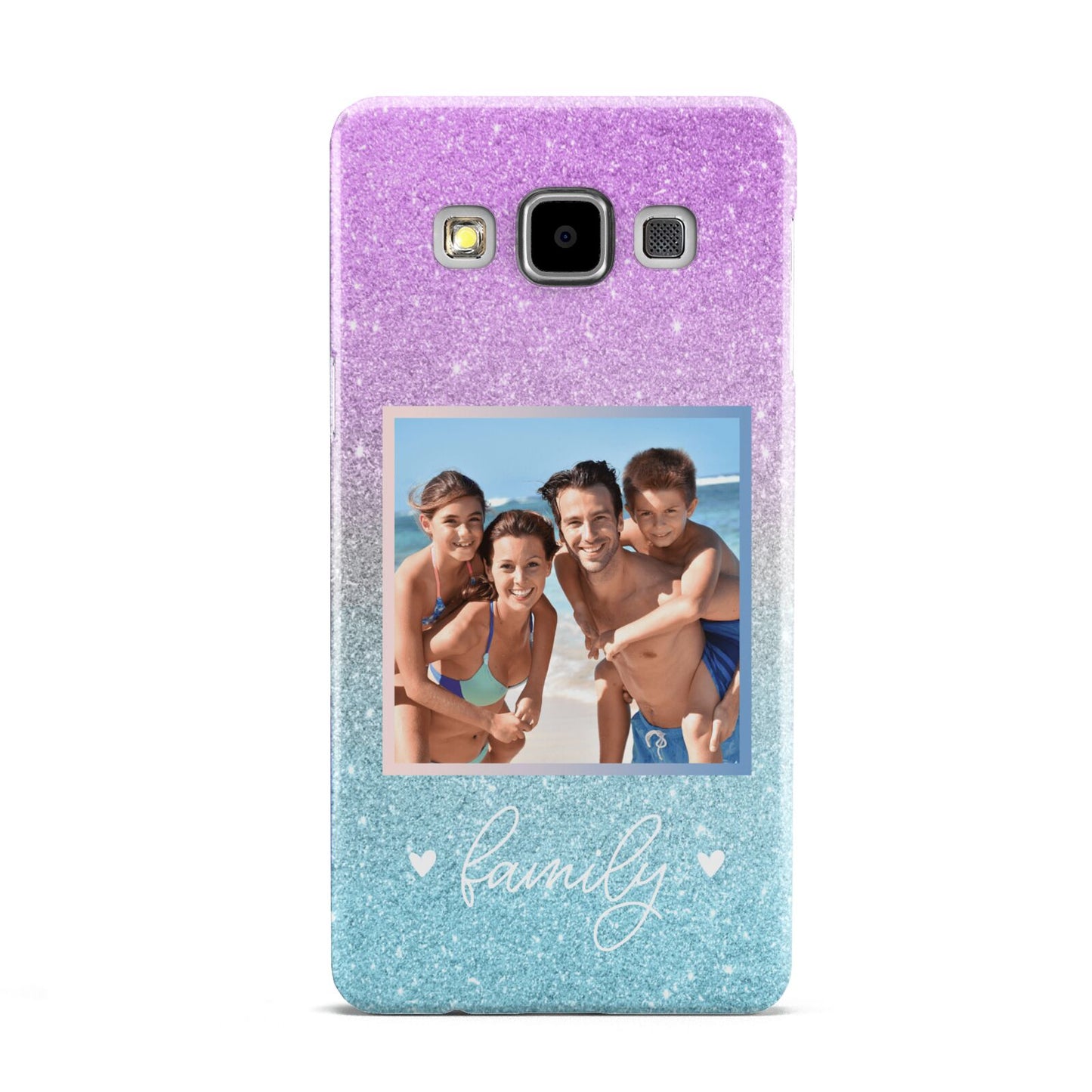 Personalised Glitter Photo Samsung Galaxy A5 Case