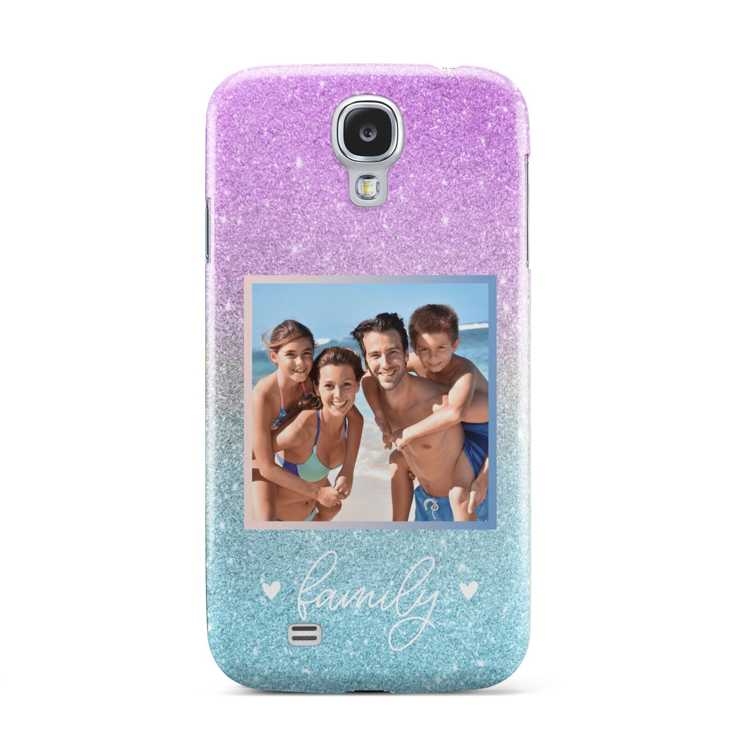 Personalised Glitter Photo Samsung Galaxy S4 Case