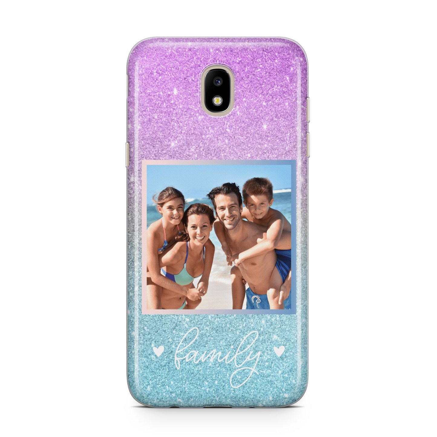 Personalised Glitter Photo Samsung J5 2017 Case