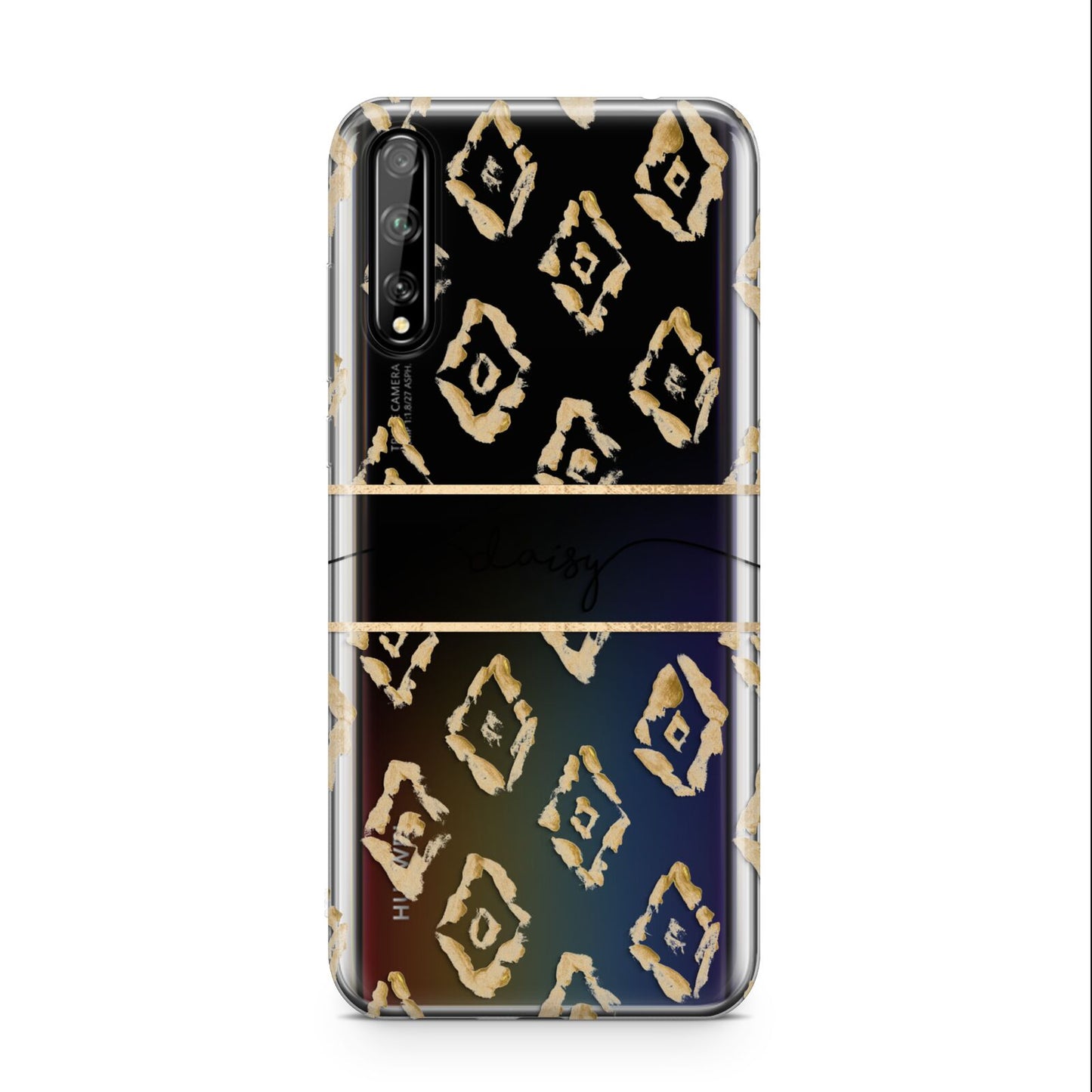 Personalised Gold Aztec Huawei Enjoy 10s Phone Case