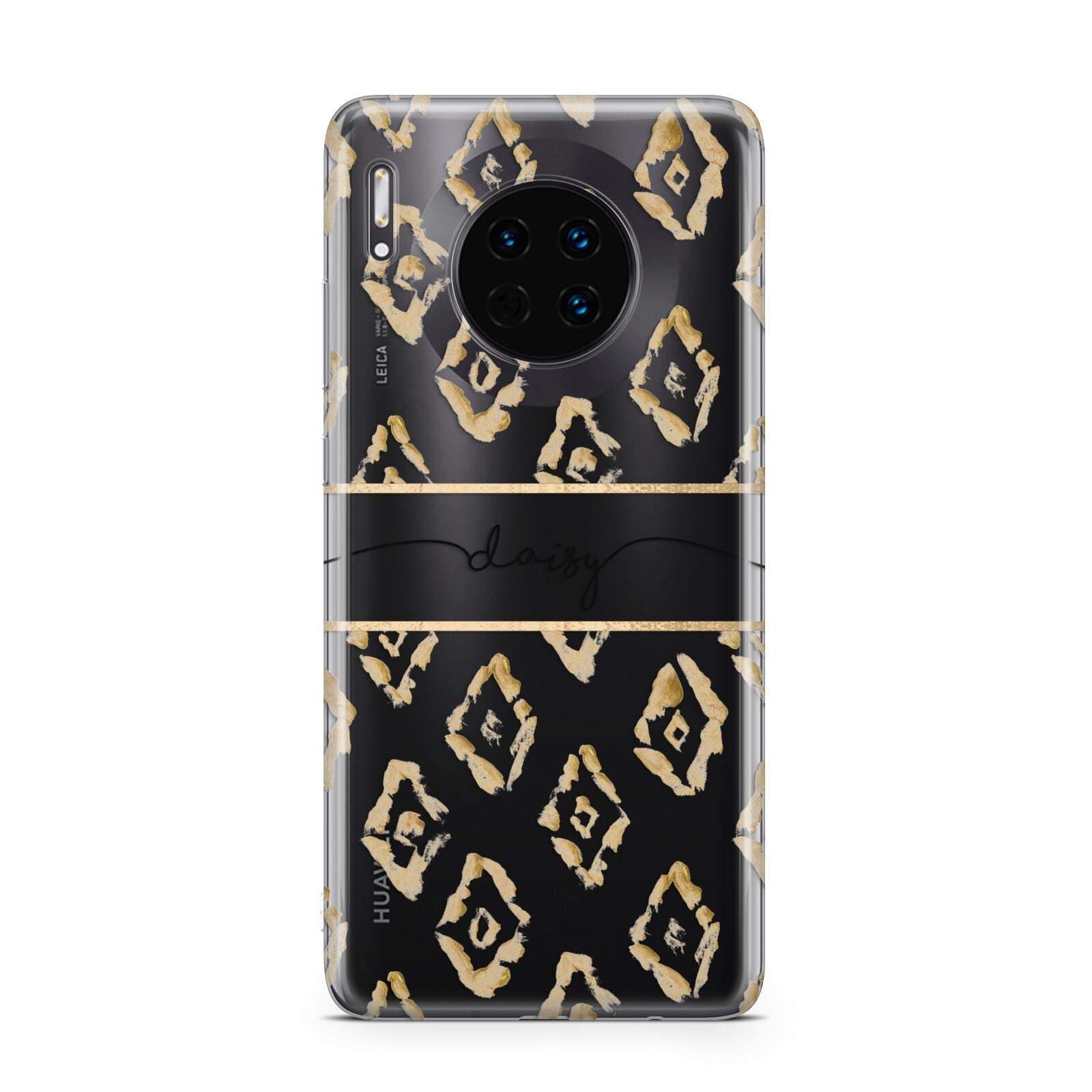 Personalised Gold Aztec Huawei Mate 30