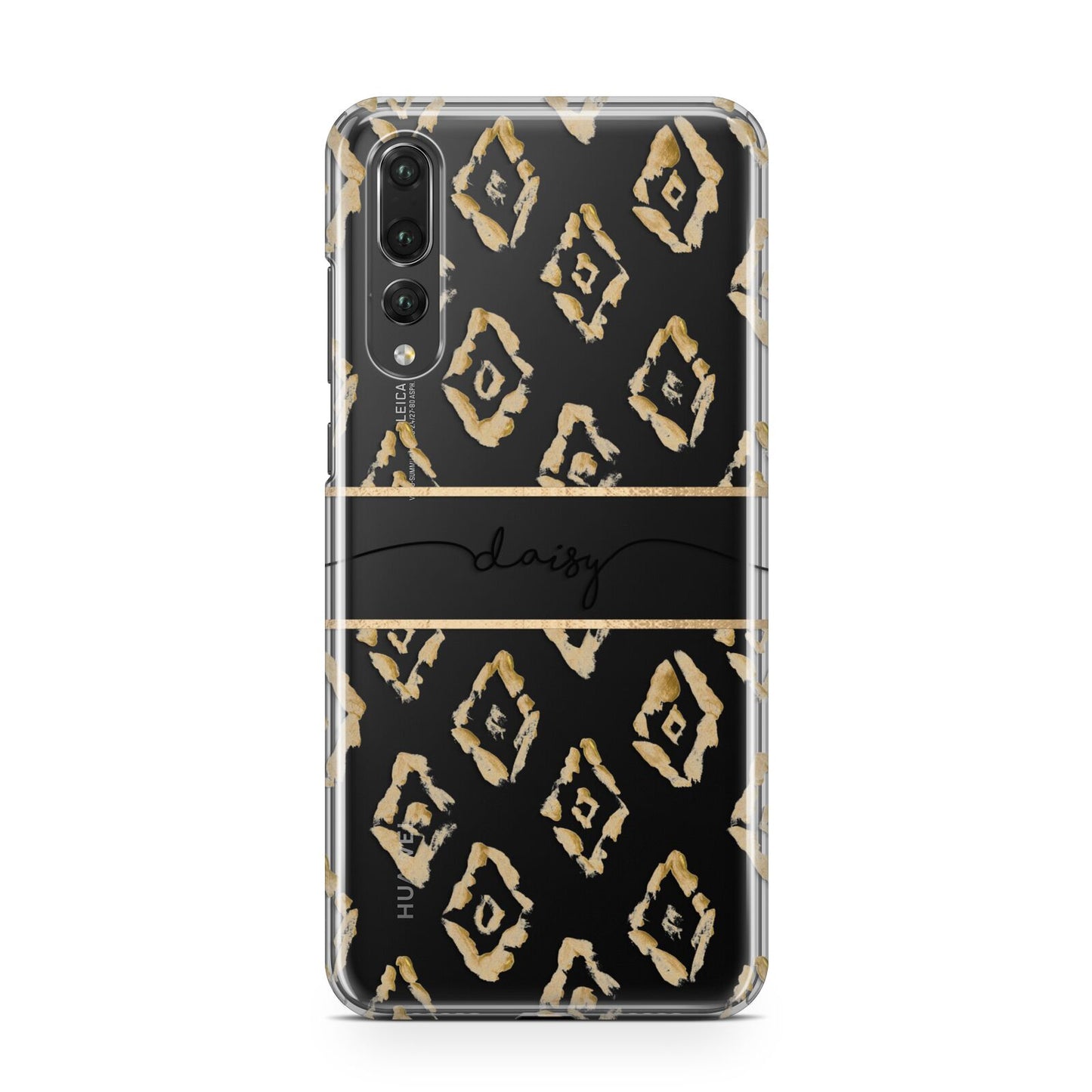 Personalised Gold Aztec Huawei P20 Pro Phone Case