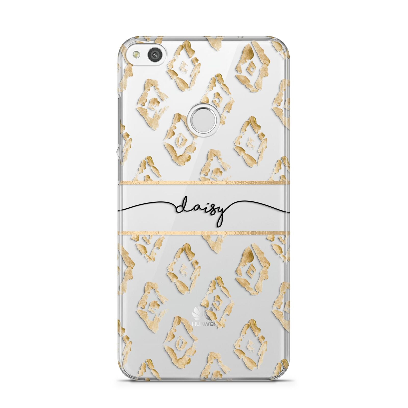 Personalised Gold Aztec Huawei P8 Lite Case