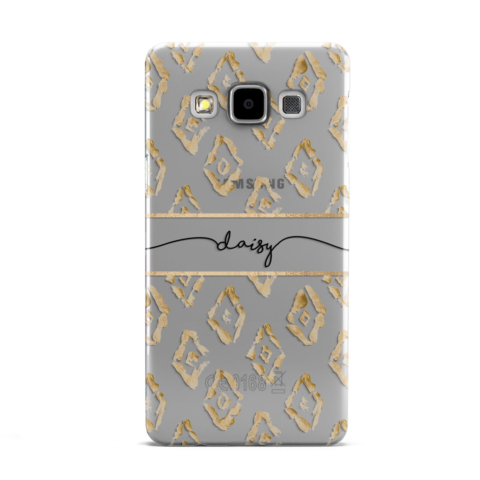 Personalised Gold Aztec Samsung Galaxy A5 Case