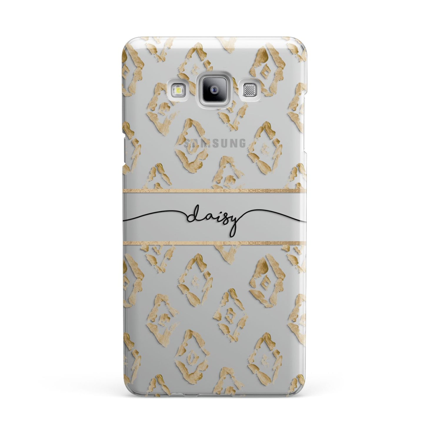 Personalised Gold Aztec Samsung Galaxy A7 2015 Case