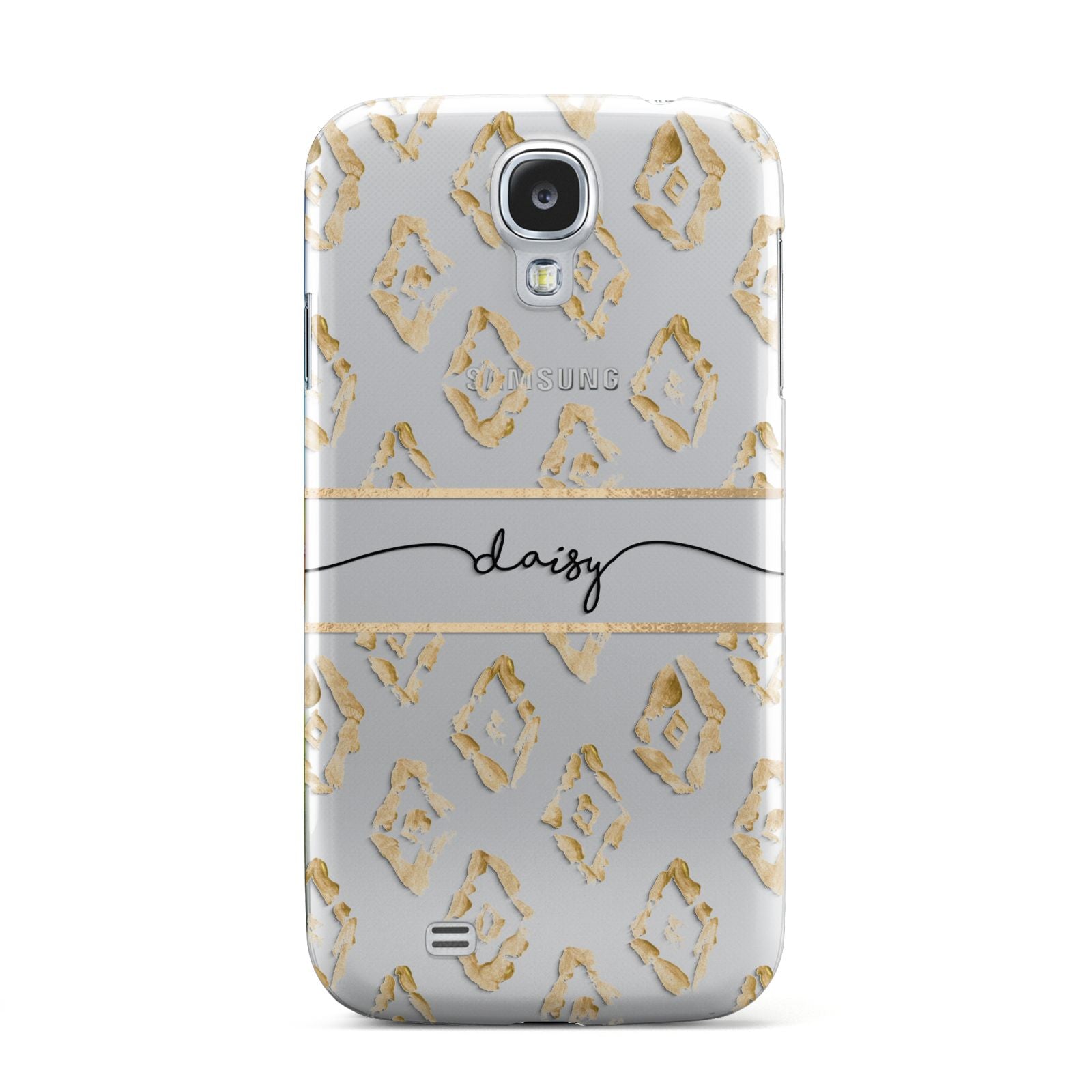 Personalised Gold Aztec Samsung Galaxy S4 Case