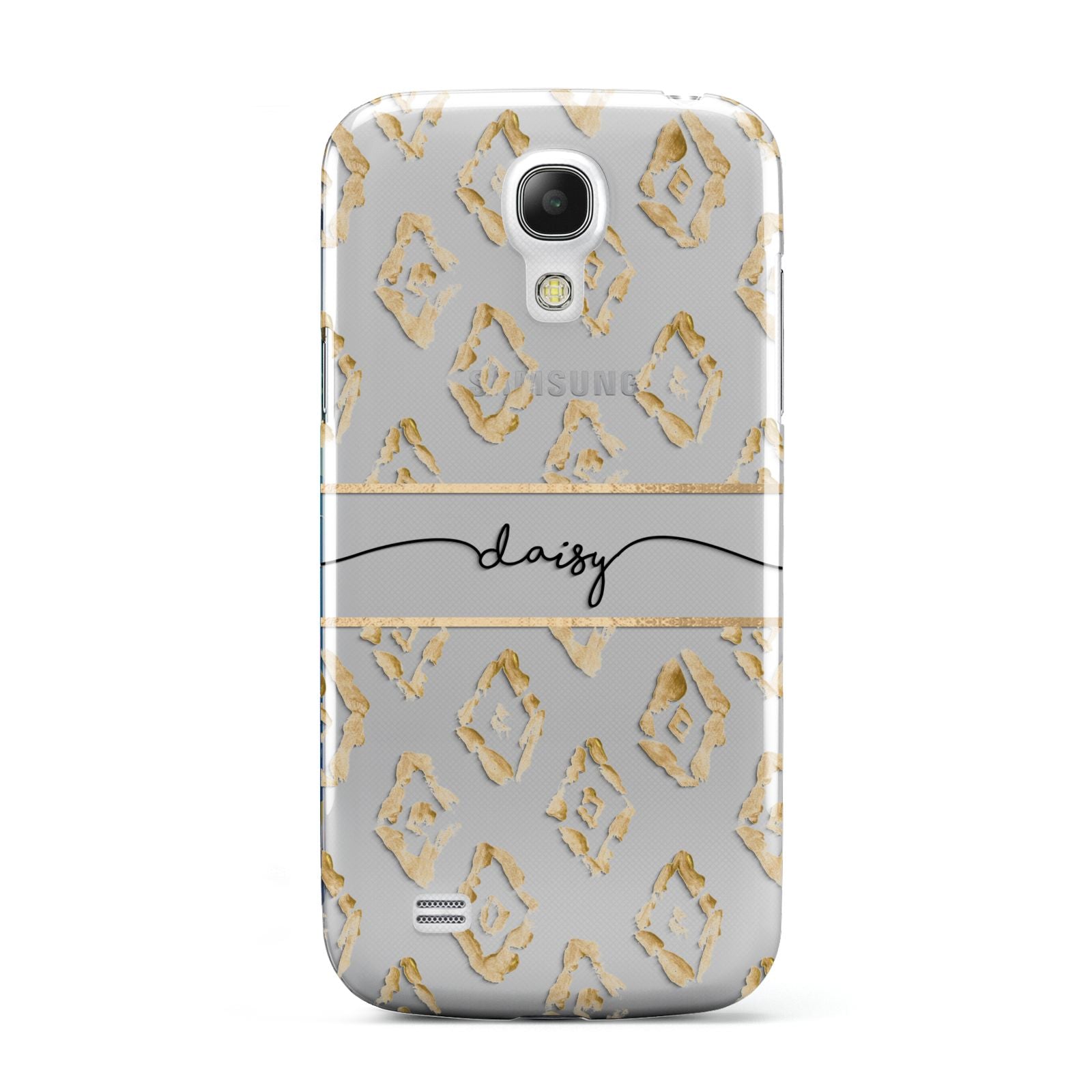 Personalised Gold Aztec Samsung Galaxy S4 Mini Case