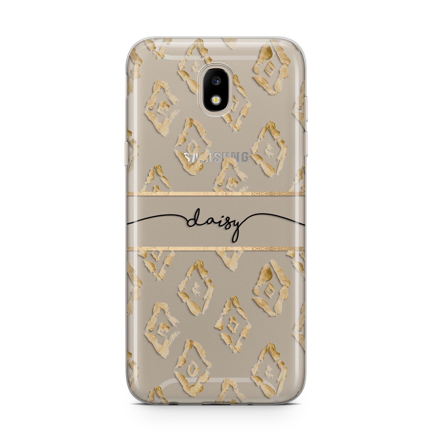 Personalised Gold Aztec Samsung J5 2017 Case