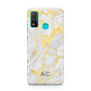 Personalised Gold Marble Initials Huawei P Smart 2020
