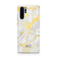 Personalised Gold Marble Initials Huawei P30 Pro Phone Case