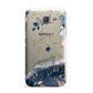 Personalised Gold Peonies Samsung Galaxy J7 Case